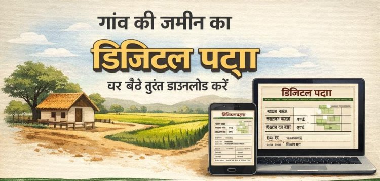 गांव की जमीन का डिजिटल पट्टा, संपत्ति के अधिकार की क्रांति