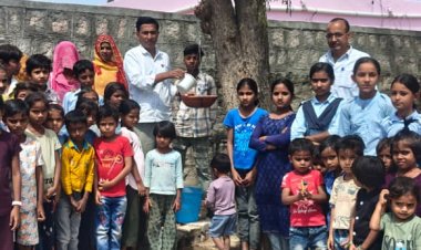 मिट्टी के परिंडे लगाने से पक्षियों को मिलेगा शीतल जल, एक हजार परिंडे लगाने का रखा लक्ष्य 