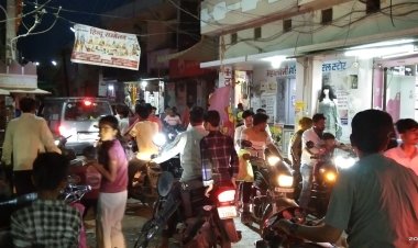 बागरा के मुख्य बाजार में ट्रैफिक जाम से आमजन परेशान