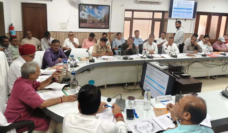 दिशा की बैठक में पेयजल व्यवस्था पर गम्भीर मंथन, जेजेएम को लेकर रतन देवासी बोले- सुधार कर लो, अन्यथा लोगों को लेकर हम कोर्ट जाएंगे...!