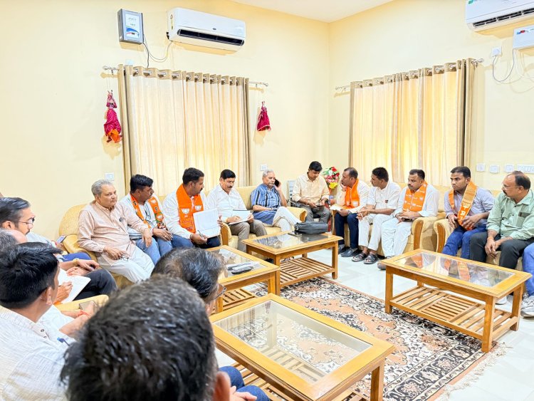 भाजपा प्रदेशाध्यक्ष राठौड़ 14 अप्रेल को जालोर में लेंगे जिला स्तरीय बैठक, संगठन ने शुरू की तैयारियां