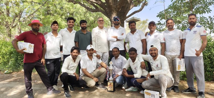 जेसीसी क्लब के टेस्ट चैंपियनशिप क्रिकेट टूर्नामेंट में जय श्री श्याम क्रिकेट क्लब विजयी