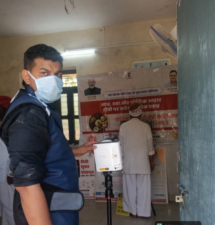 100 दिवसीय टीबी मुक्त भारत अभियान के तहत विभिन्न आयुष्मान आरोग्य मंदिरों में जांच शिविर आयोजित