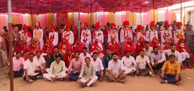 मारू कुम्हार समाज जालोर का तेरहवाँ सामूहिक विवाह समारोह सम्पन्न, बारह जोड़े परिणय सूत्र में बंधे