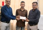 राष्ट्रीय पत्र लेखन प्रतियोगिता में देवेंद्रराज सुथार पुरस्कृत