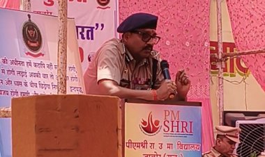 एएनटीएफ के आईजी ने जालोर स्कूल से ऑपरेशन लक्ष्मण रेखा अभियान किया शुरू
