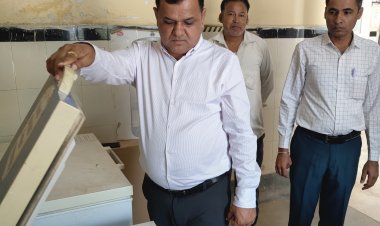जालोर सीएमएचओ ने किया हाड़ेचा एवं चितलवाना सीएचसी का औचक निरीक्षण