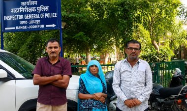 गणपतसिंह मांडोली की बूढी माँ ने आईजी जोधपुर से मिलकर लगाई न्याय की गुहार