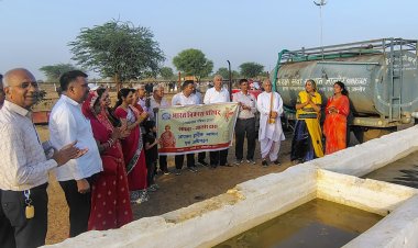 भाविप के महिला मंडल ने गोशाला में 20 क्विंटल हरा चारा, पानी के 11 टैंकर भेंट कर की गौ सेवा 