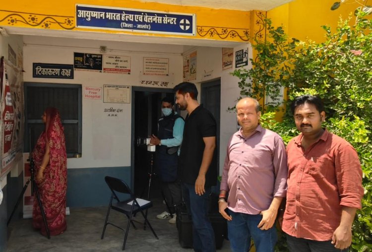 100 दिवसीय टीबी मुक्त भारत अभियान के तहत जांच शिविरों का आयोजन