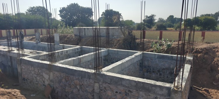 जल जीवन मिशन : नारणावास में एक साल से अधूरी पड़ी टंकी, नल बने शो-पीस