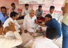 पूर्व मंत्री सुखराम विश्नोई की भूख हड़ताल जारी, बोले-जब तक निराकरण नहीं होगा तब तक अनशन जारी रहेगा