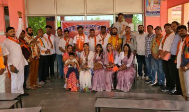 भाजपा नगर मंडल जालोर द्वारा पर्यावरण दिवस पर पौधरोपण एवं संगठनात्मक बैठक का आयोजन