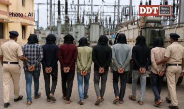 जालोर पुलिस ने सरकारी पॉवर हाउस से ट्रांसफार्मर चोरी करने वाले अंतरराज्यीय ग्रुप के विरुद्ध बड़ी कार्रवाई करते हुए 9 जनों को गिरफ्तार किया
