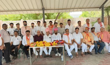 कैलाशधाम में राजस्थान ब्राह्मण महासभा प्रदेशाध्यक्ष का भव्य स्वागत, संगठन की मजबूती पर दिया जोर