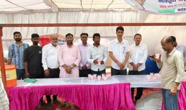 जालोर में कांग्रेसियों ने पूर्व केंद्रीय मंत्री स्व. पायलट की पुण्यतिथि पर पिलाया शरबत