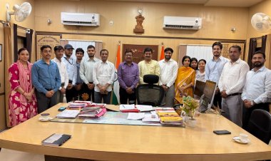 जालोर में प्रशिक्षु आरएएस अधिकारियों का अध्ययन भ्रमण, नरसाणा के विकास मॉडल को सराहा