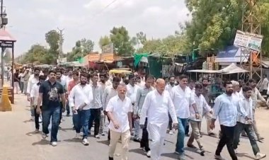 आहोर में दो पक्षों के विवाद ने पकड़ा तूल, निष्पक्ष जांच की रखी मांग