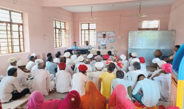 देबावास में किसान गोष्ठी एवं प्राकृतिक खेती कार्यशाला का  आयोजन