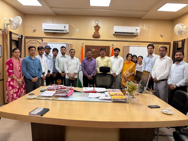 जालोर में प्रशिक्षु आरएएस अधिकारियों का अध्ययन भ्रमण, नरसाणा के विकास मॉडल को सराहा