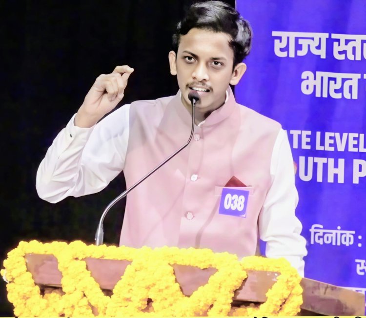 दक्ष सुंदेशा राष्ट्रीय युवा संसद के लिए चयनित