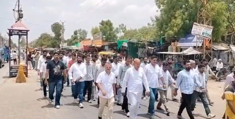 आहोर में दो पक्षों के विवाद ने पकड़ा तूल, निष्पक्ष जांच की रखी मांग
