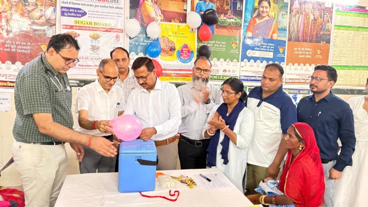 जिला कलेक्टर डॉ. प्रदीप के. गांवड़े ने बच्चों को पोलियो की खुराक पिलाकर किया राष्ट्रीय पल्स पोलियो अभियान का शुभारंभ