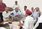 माही परियोजना को किसानों के साथ सांसद लुम्बाराम चौधरी की हुई बैठक