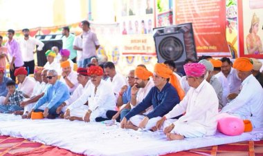 हिंदवाण रजपूती सम्मेलन में धर्मेंद्रसिंह राठौड़ बोले - आप मुझे दो दिन दे दो, मैं केंद्र सरकार में ईडब्ल्यूएस आरक्षण दिलाऊंगा