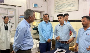 अतिरिक्त जिला कलक्टर ने जिला चिकित्सालय का किया औचक निरीक्षण