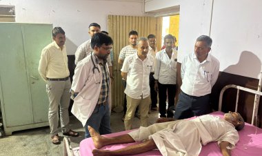 सायला सीएचसी में टीकाकरण व प्रसूताओं के रिकॉर्ड मेंटेन नहीं तथा एक्सरे सुविधा बंद होने पर एडीएम ने लगाई फटकार