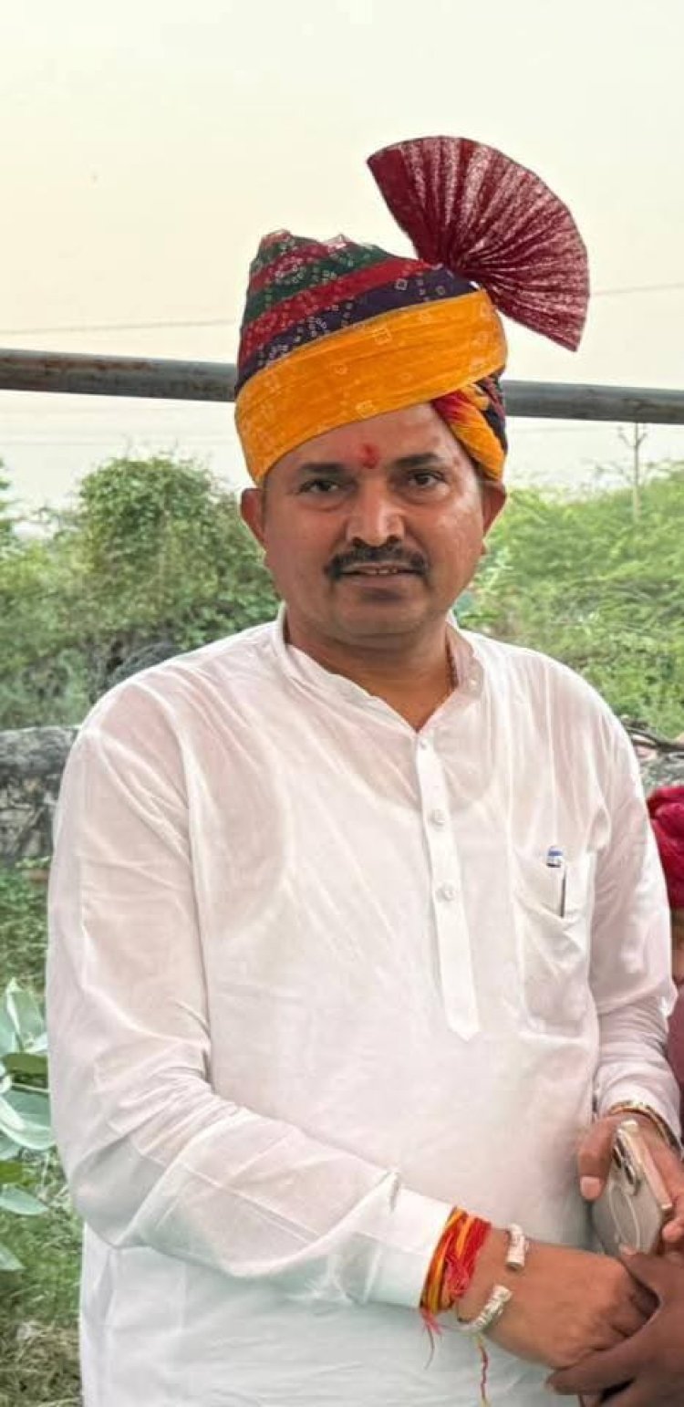 मारवाड़ बागरा रेलवे स्टेशन पर रेलों के ठहराव को लेकर विधायक ने अपने जन्म पर रेलमंत्री से रखी मांग