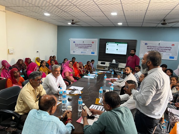 जसवंतपुरा में टीकाकरण पर क्षमता निर्माण कार्यशाला आयोजित, हर बच्चे को जीवनरक्षक टीका लगाने का लिया सामूहिक संकल्प