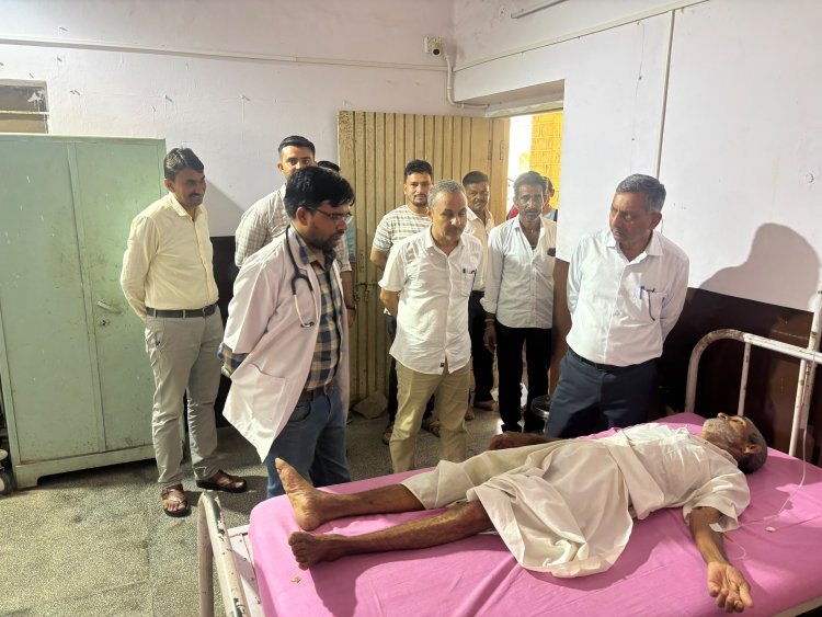 सायला सीएचसी में टीकाकरण व प्रसूताओं के रिकॉर्ड मेंटेन नहीं तथा एक्सरे सुविधा बंद होने पर एडीएम ने लगाई फटकार