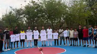 खेलों के संग श्रद्धांजलि : नाहरसिंह मंडलावत की स्मृति में रोमांचक बास्केटबॉल मुकाबला