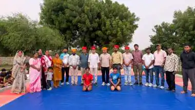 जिला ग्रेपलिंग प्रतियोगिता का समापन, नरेंद्र परमार बोले : "जालोर के खिलाड़ी भारत का भविष्य हैं"