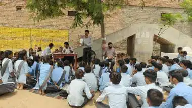 विद्यार्थियों को टीबी के लक्षण, बचाव एवं उपचार की दी जानकारी