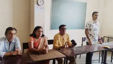अजीम प्रेमजी फाउंडेशन ने आहोर कॉलेज में संस्कृत दिवस पर व्याख्यान, छात्रवृत्ति योजना की दी जानकारी