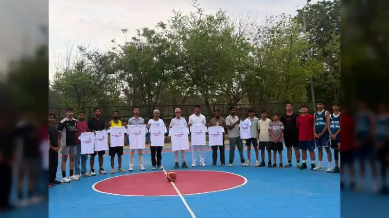 खेलों के संग श्रद्धांजलि : नाहरसिंह मंडलावत की स्मृति में रोमांचक बास्केटबॉल मुकाबला