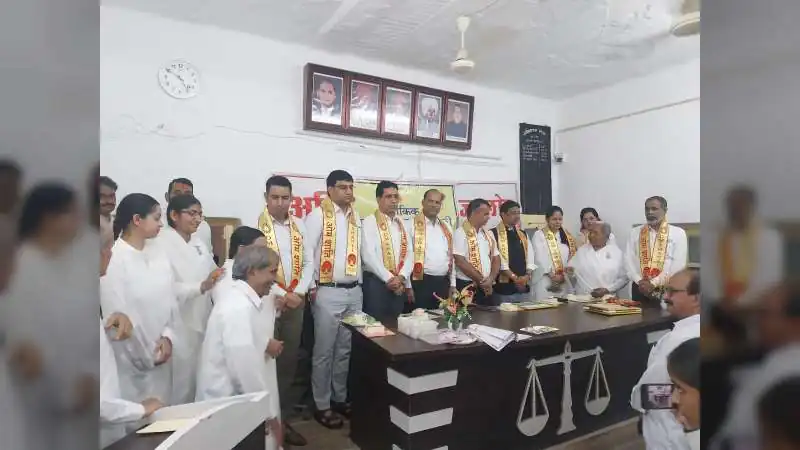 जालोर बार एसोसिएशन भवन में रक्षाबंधन पर्व मनाया