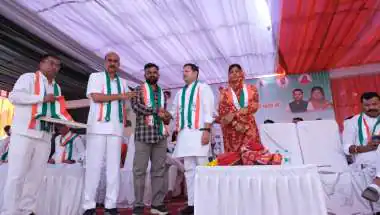 जालोर में वैभव गहलोत बोले - भाजपा बोर्ड ने जालोर शहर को बदहाल कर दिया