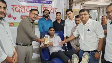 विकसित भारत-जन सेवा अभियान’ के तहत जिले भर में आयोजित हुए रक्तदान शिविर कार्यक्रम