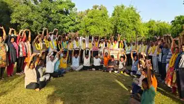 भारत विकास परिषद् ने वरिष्ठ जनों का किया सम्मान