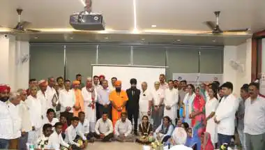 जालोर में सर्वधर्म मैत्री एवं सम्मान समारोह आयोजित, धार्मिक गुरुओं और सामाजिक संगठनों ने टीकाकरण के लिए सहयोग का लिया संकल्प